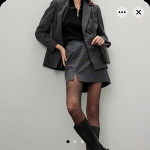 Madewell Charcoal Mini Skirt